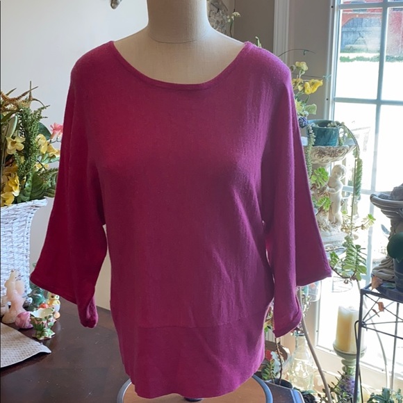 Talbots women’s size M merino wool pink top - Picture 1 of 7